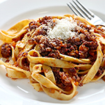 Tagliatelle con Ragù Bolognese